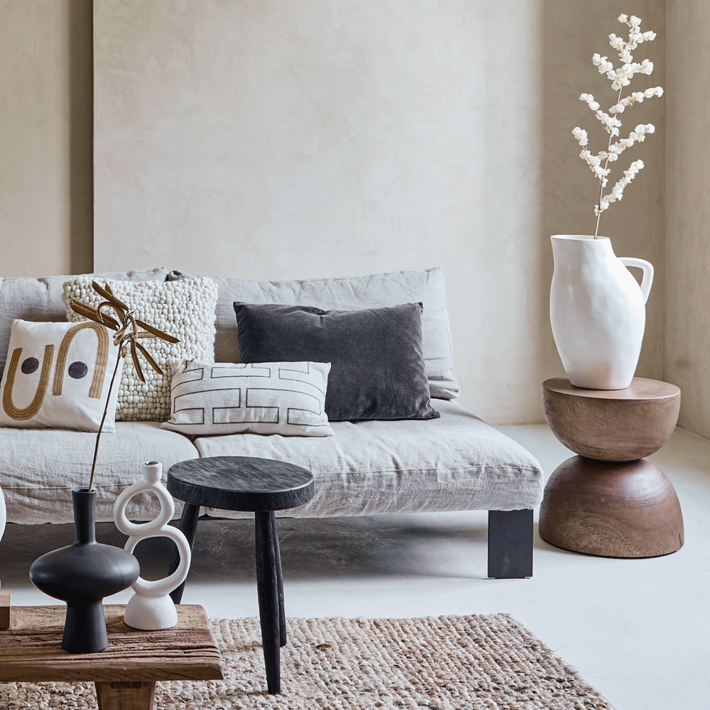 UNC-Candle Holder Rough Sophistication Double