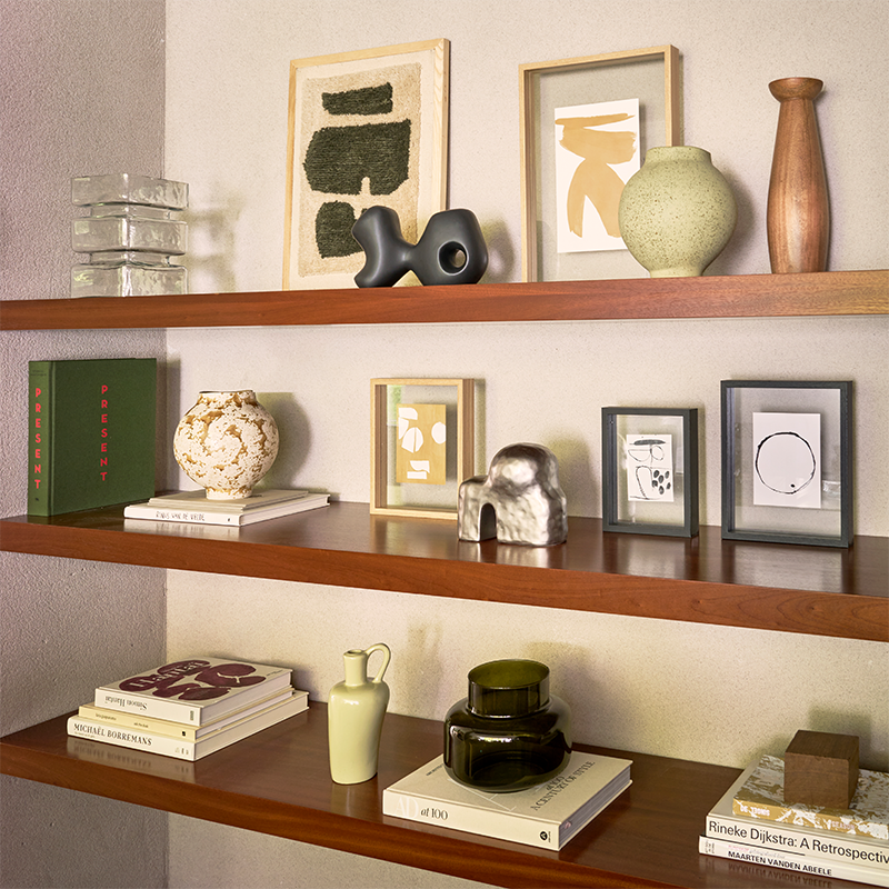 UNC-HERON Green Bay Vase-22cm high