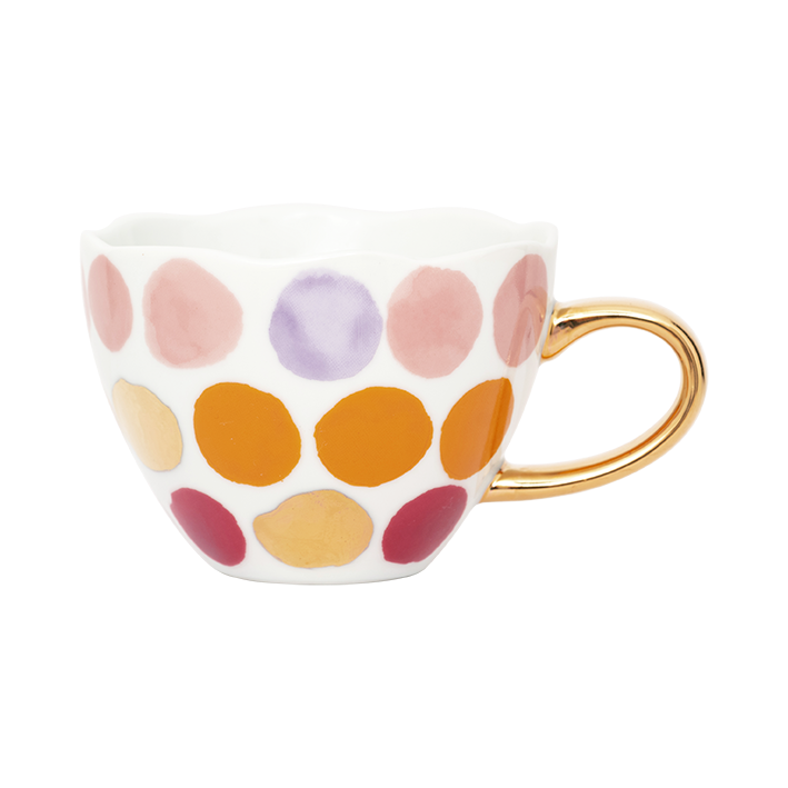 UNC-Good Morning Tea Cup Joyful Dots