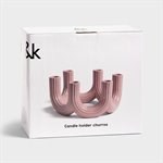 KLEVERING-Candle holder churros pink