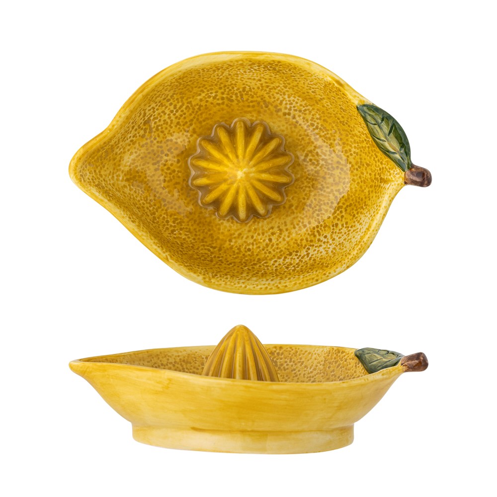 Creative Collection-Limone Lemon Juicer, Yellow, Stoneware
