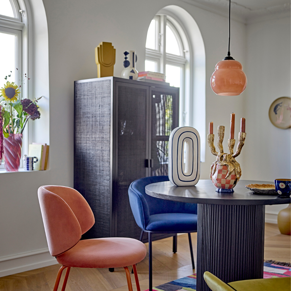 Mae Vase, Blue, Ceramic