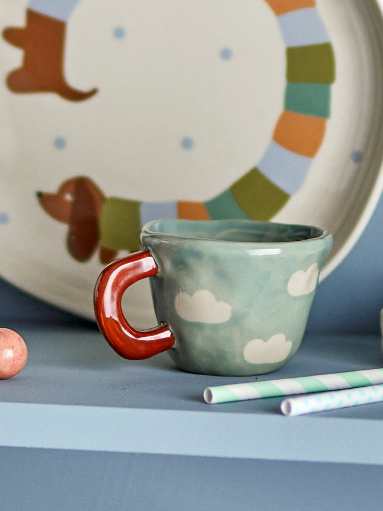 Bloomingville-Nini Cup, Blue, Stoneware