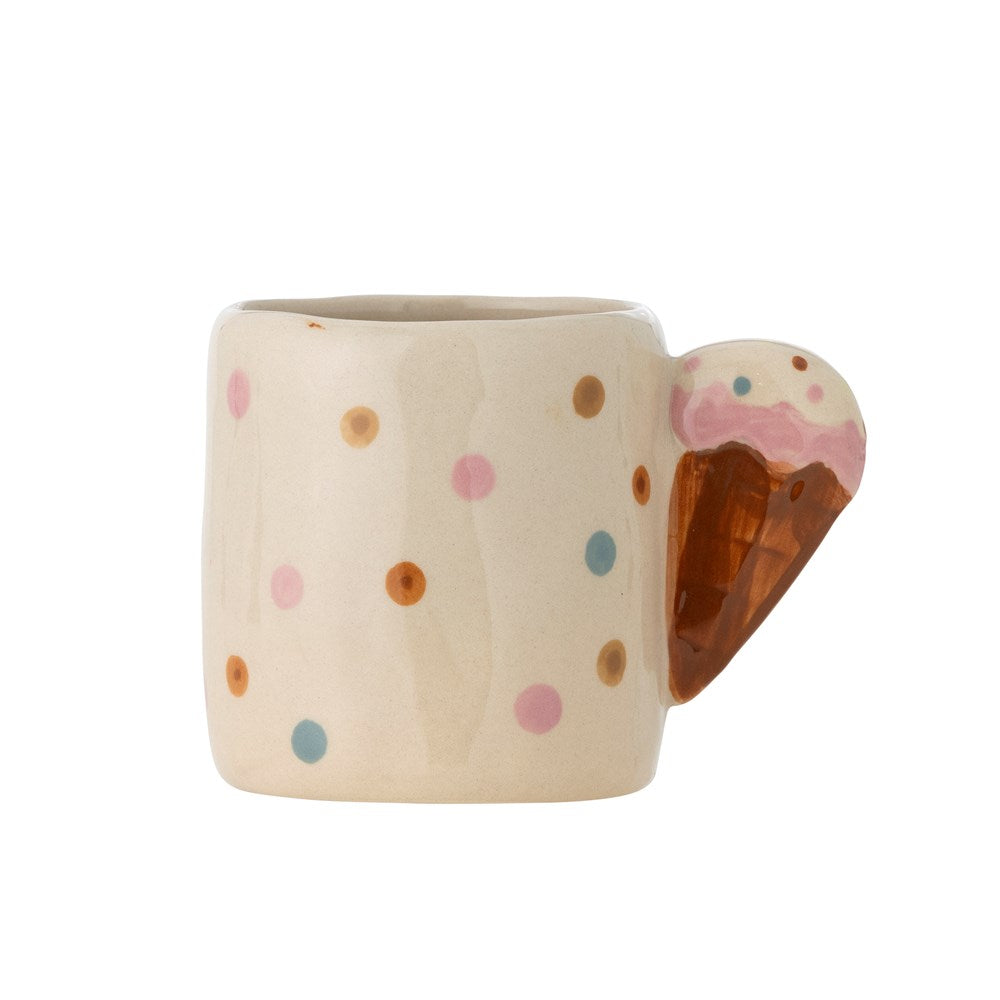 Ice Cream Cup, Nature, Stoneware