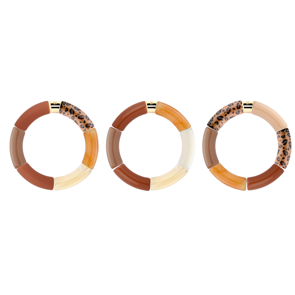 PARABAYA- CARACAL Bangle-Set of 3