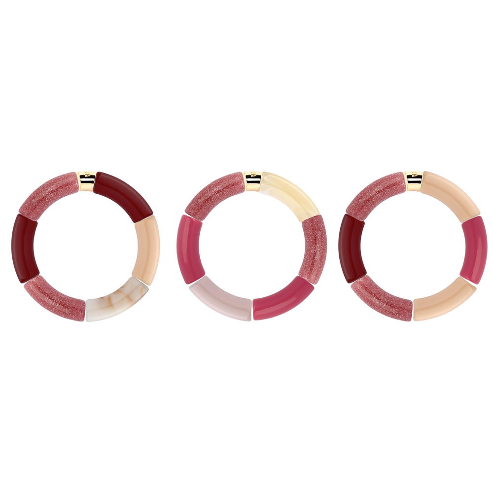 PARABAYA-FRAMBUESA Bangle-Set of 3