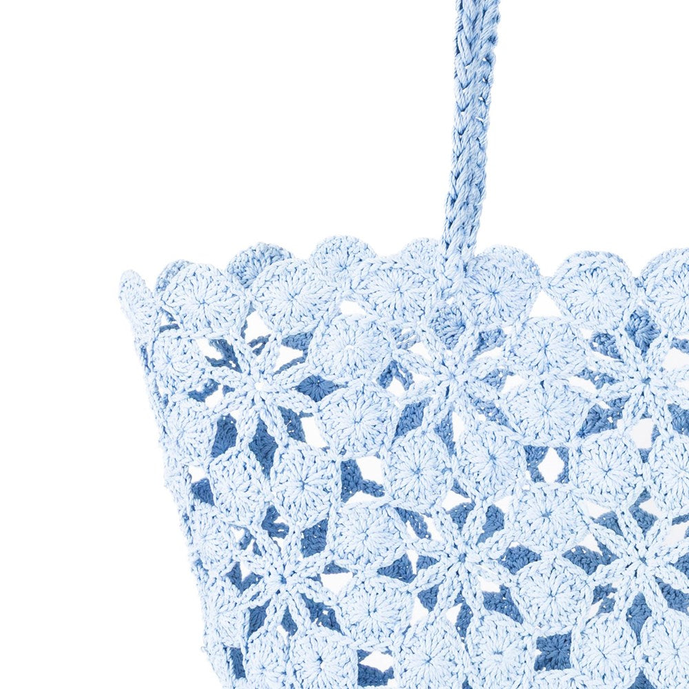 JANE Hydrangea - Crochet Basket