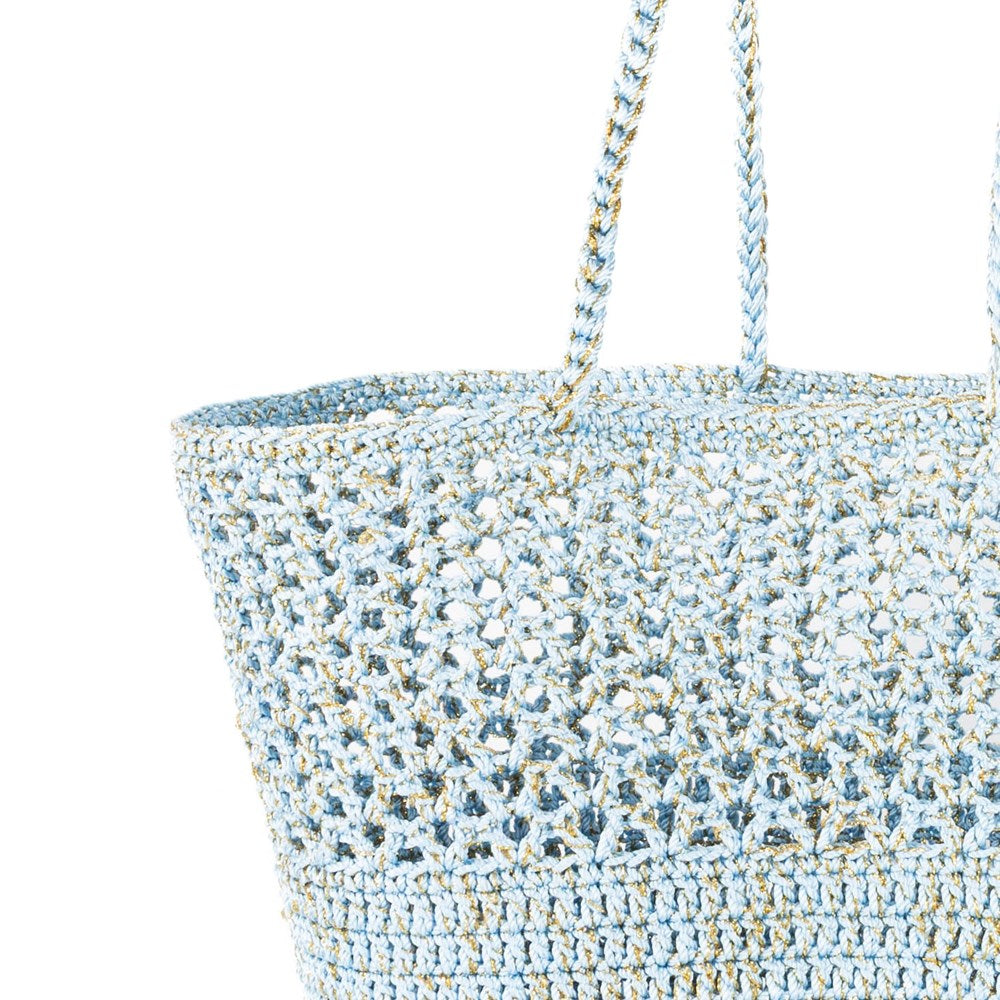 Romy Hydrangea Gold - Crochet Basket