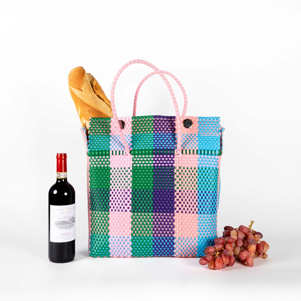 BAHIA - CARLA Multicolour Medium Carryall Basket