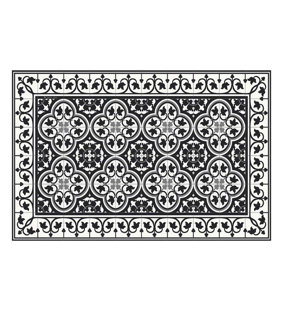 BEIJA FLOR- PORTUGAL B&W Rectangular Vinyl Placemat