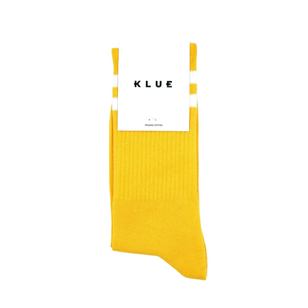 KLUE Organic cotton Tennis socks | Yellow | Size: 36/40