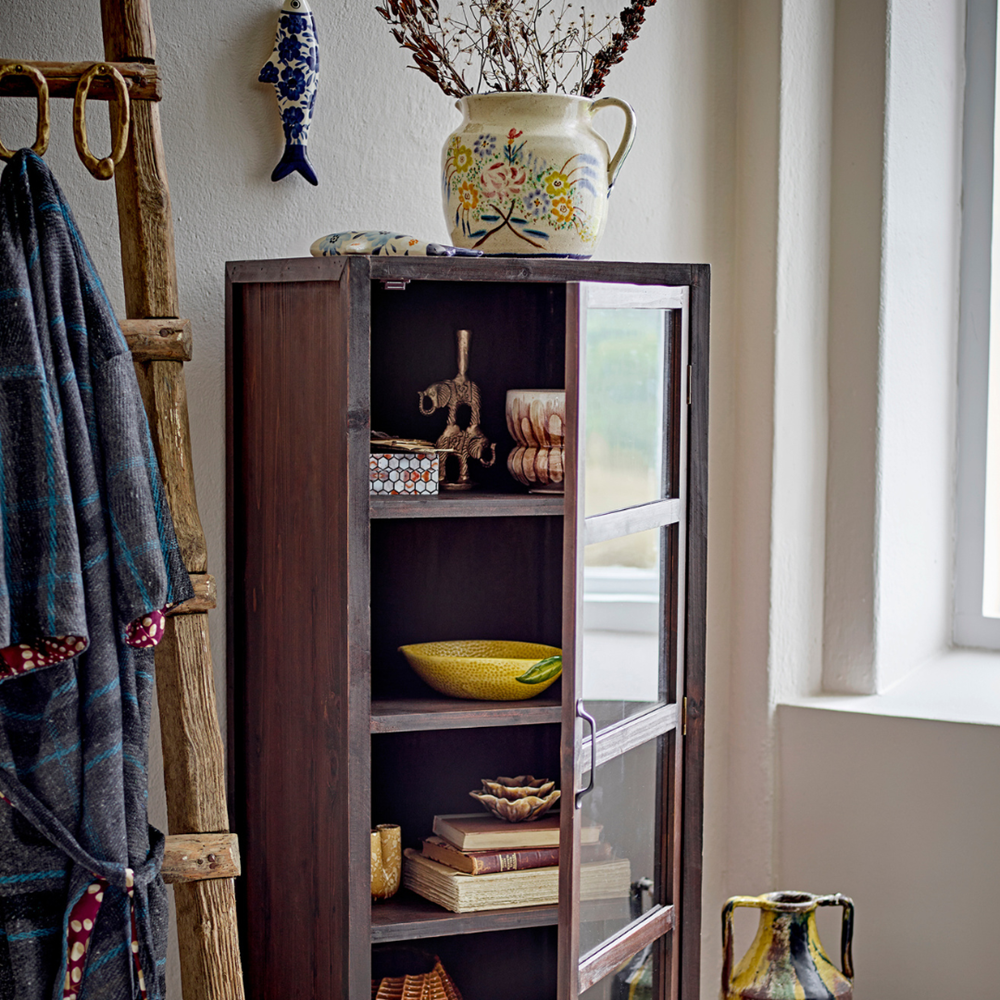 Avie Deco Vase, Nature, Terracotta