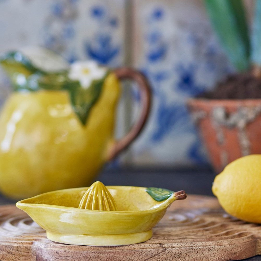 Creative Collection-Limone Lemon Juicer, Yellow, Stoneware