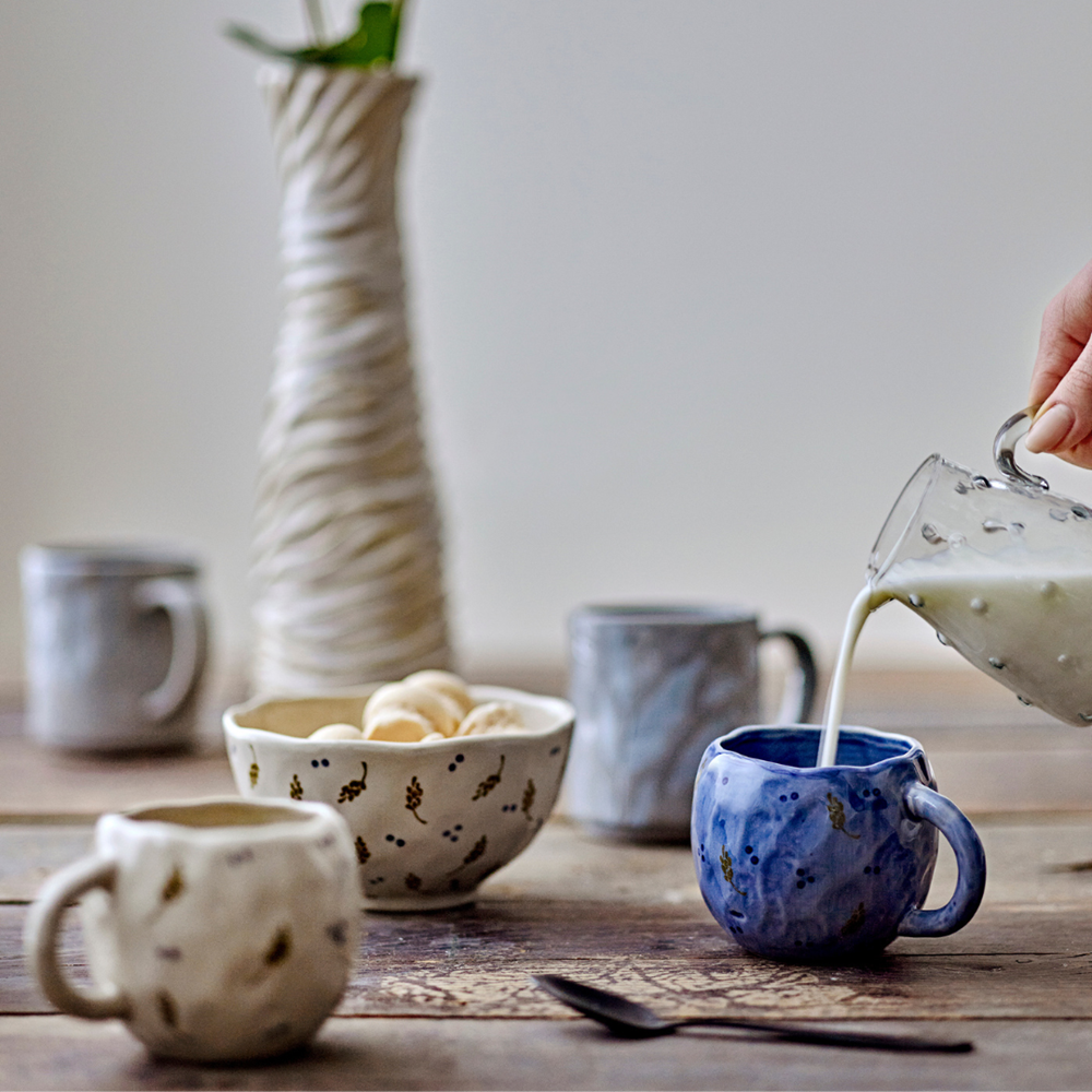 Pippine Cup, Blue, Stoneware