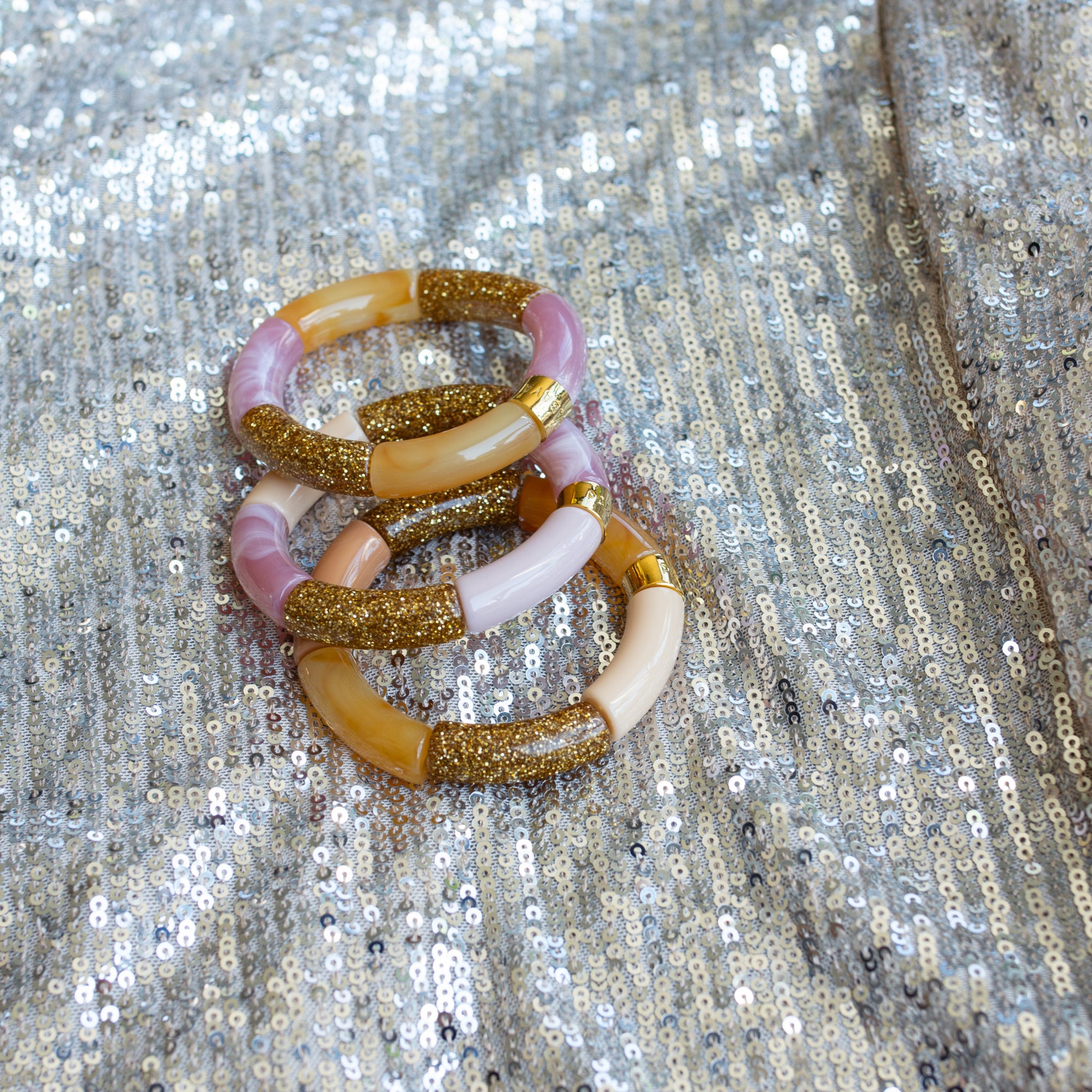 PARABAYA-ESPUMA DOCE Bangle-Set of 3
