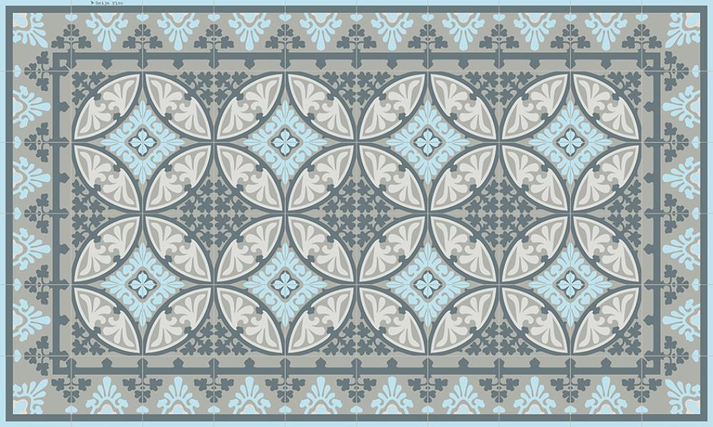 BEIJA FLOR- Barcelona Blue vinyl mat