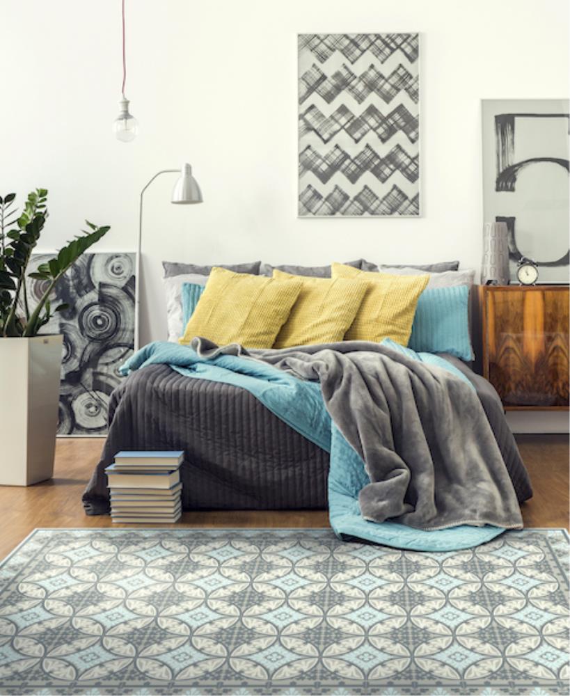 BEIJA FLOR- Barcelona Blue vinyl mat