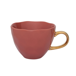 UNC-Good Morning Coffee Cup Brandied Apricot- d.8.5 cm