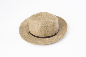 TRAVAUX EN COURS - Borsalino hat leather strap Cafe - Frenchbazaar -Travaux en cours