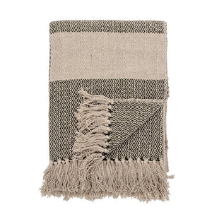 BLOOMINGVILLE - Chloe Throw Green Recycled Cotton
