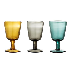 BLOOMINGVILLE - KANDA Set of 3 Glasses