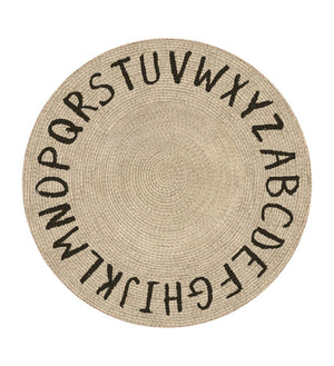 BEIJA FLOR- Kid Alphabet Round Vinyl Mat