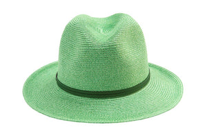TRAVAUX EN COURS - Borsalino hat leather strap Mint - Frenchbazaar -Travaux en cours