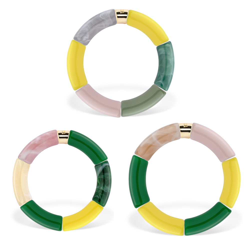 PARABAYA-KIWI Bangle-Set of 3