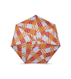 ANATOLE -NEW! Orange&Pink Gingham micro-umbrella -SLOANE