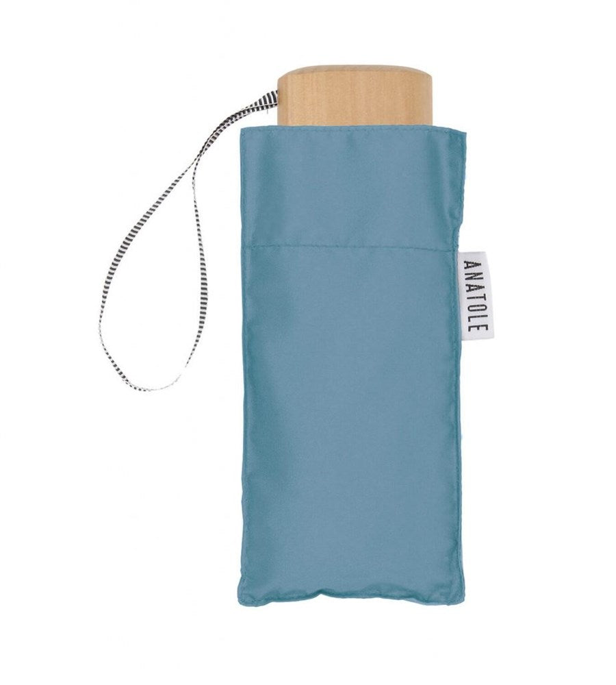 ANATOLE - Stone-blue micro-umbrella VICTOR