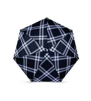 ANATOLE -NEW B&W Tweed Gingham micro-umbrella CAMDEN