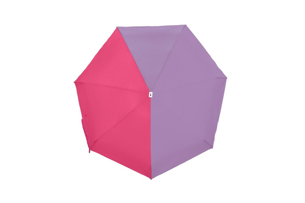 ANATOLE - Bicolour micro-umbrella ELISABETH lilac & pink