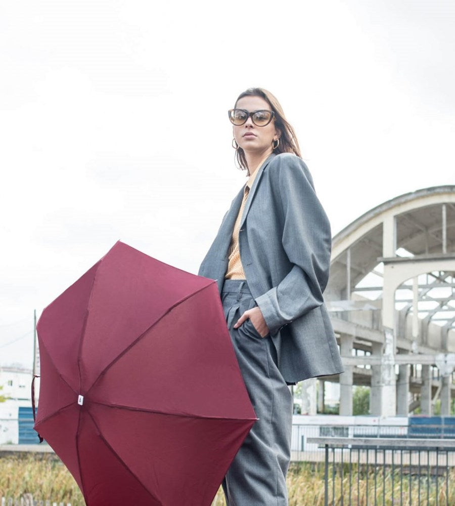 ANATOLE -Burgundy micro-umbrella GERMAIN