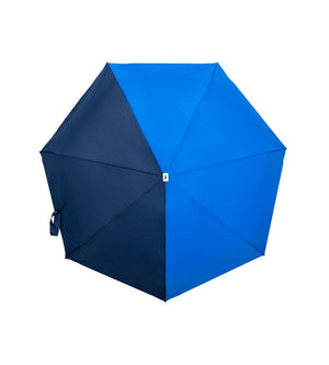 ANATOLE -Bicolour micro-umbrella VICTOIRE  royal blue & navy blue