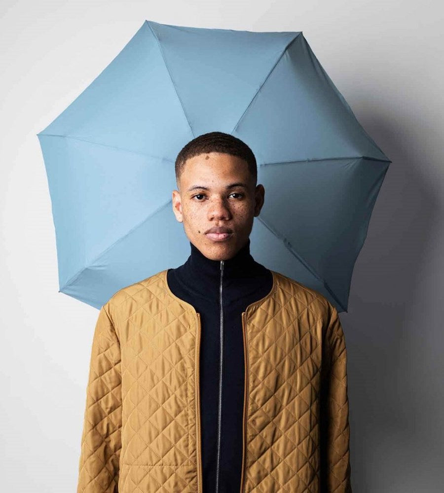 ANATOLE - Stone-blue micro-umbrella VICTOR