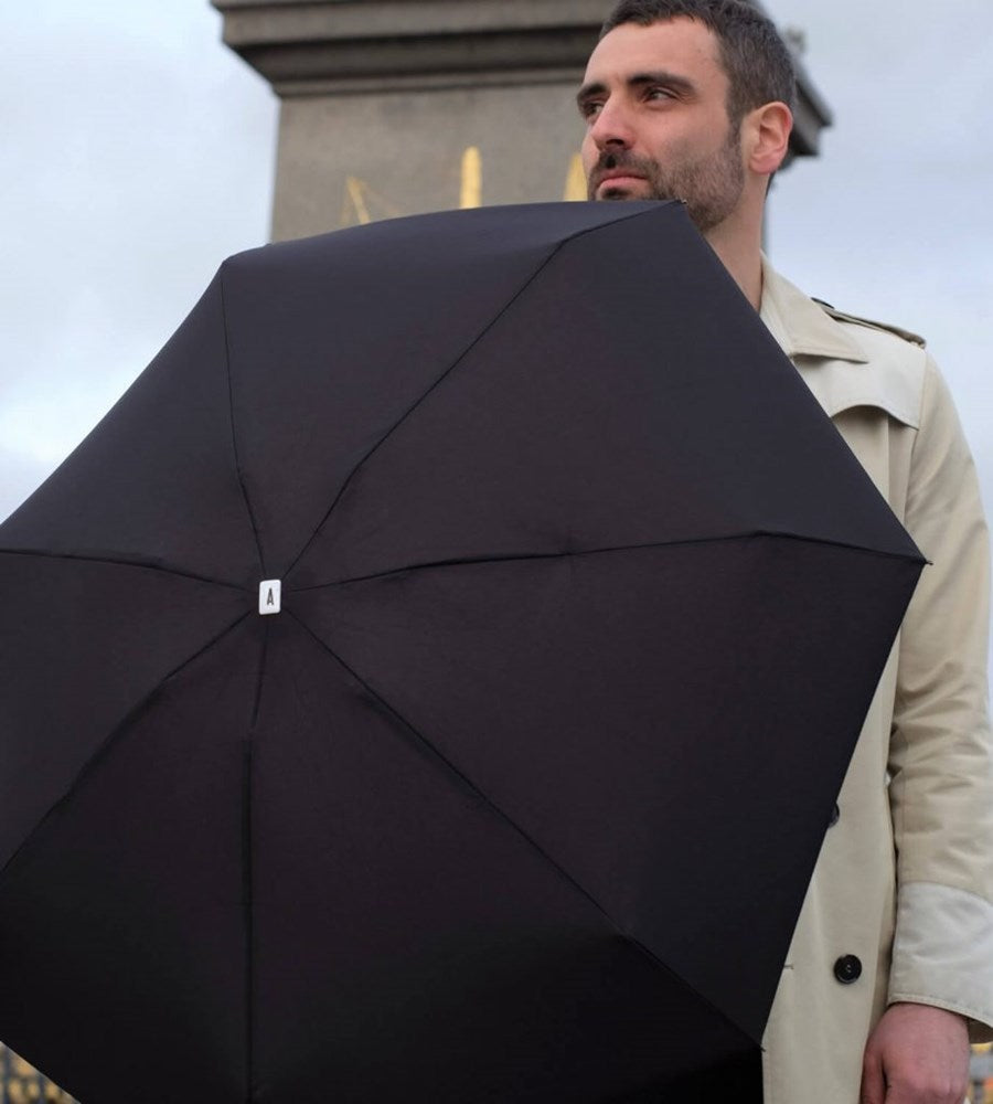 ANATOLE - Black micro-umbrella JANE