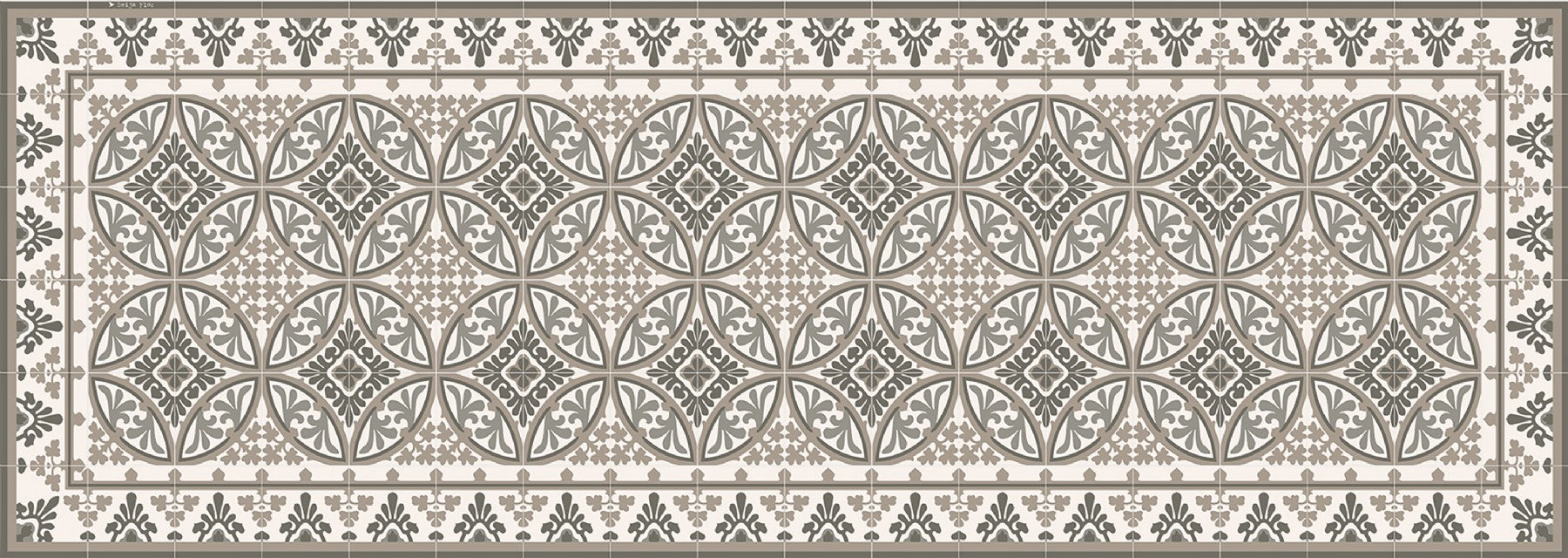 BEIJA FLOR-Barcelona Beige table runner - Frenchbazaar -Beija Flor