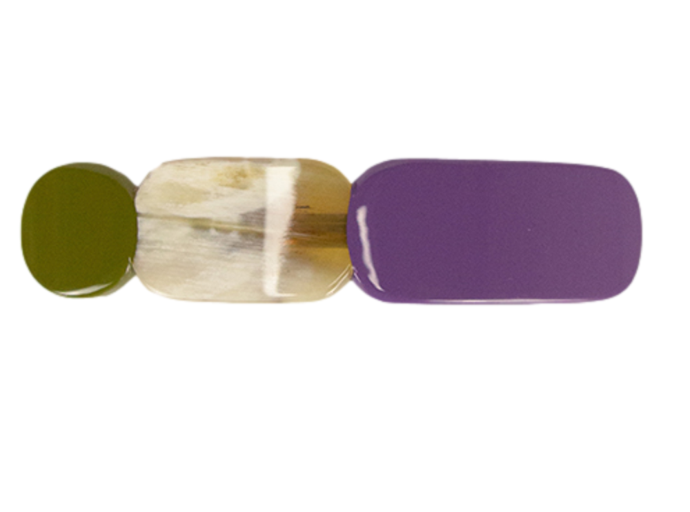 Totem Blond & Lilac Hair Clip - Ma Poesie