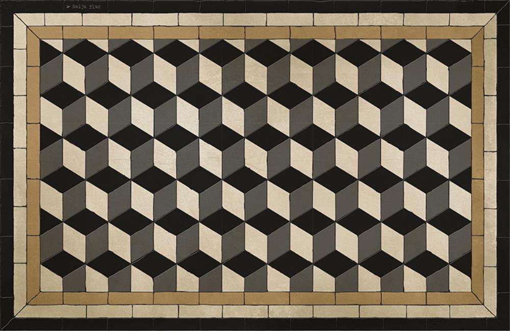 BEIJA FLOR-Placemat Bahaus Gold - Frenchbazaar -Beija Flor