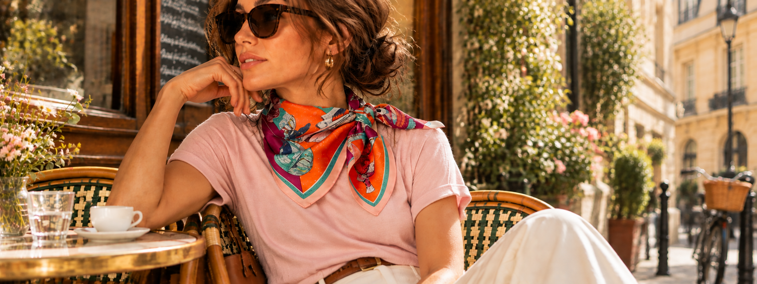 MAISON FANLI Cotton & Silk Scarves