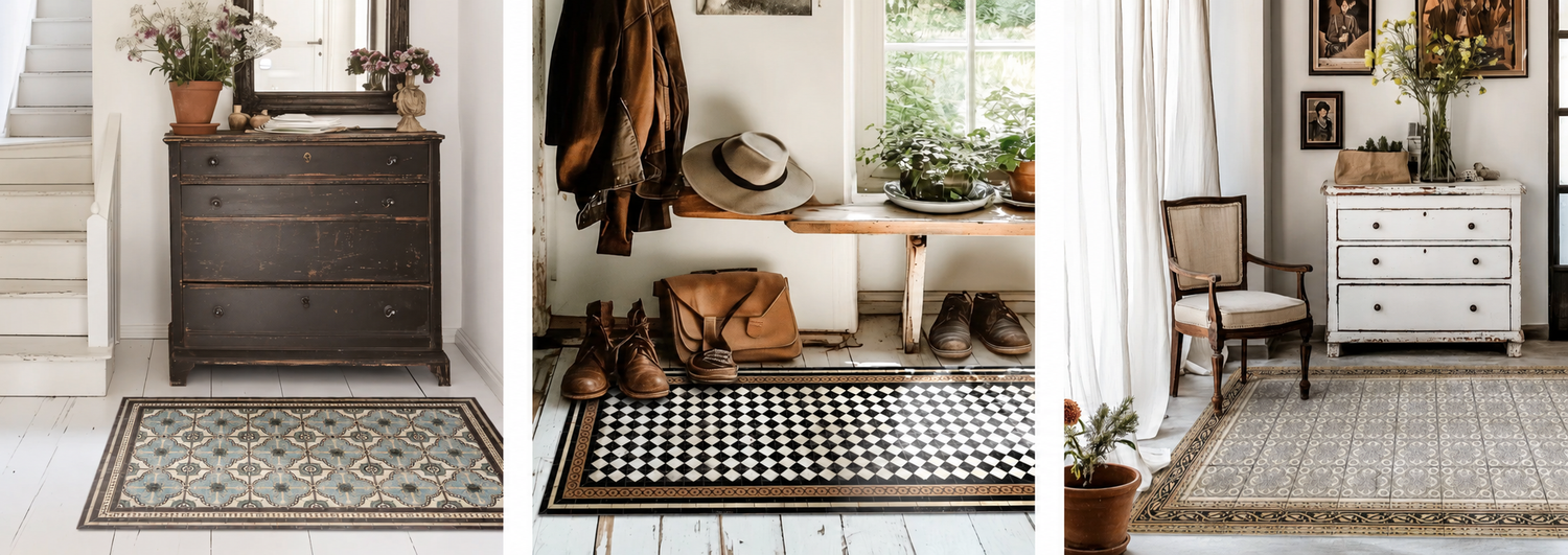 Beija Flor Vinyl Rugs