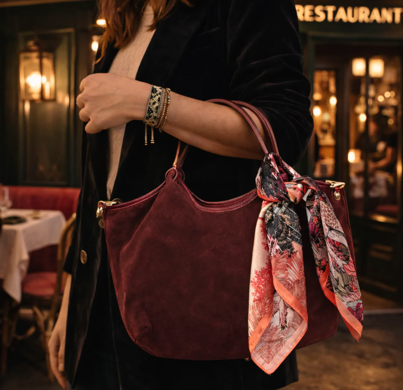 Burgundy Fashion Accessories