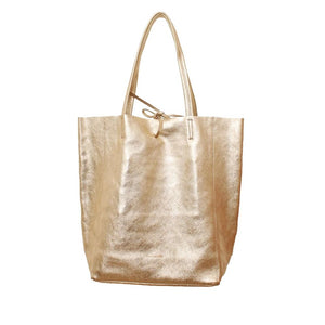 MAISON FANLI - Large Tote METALLIC GOLD