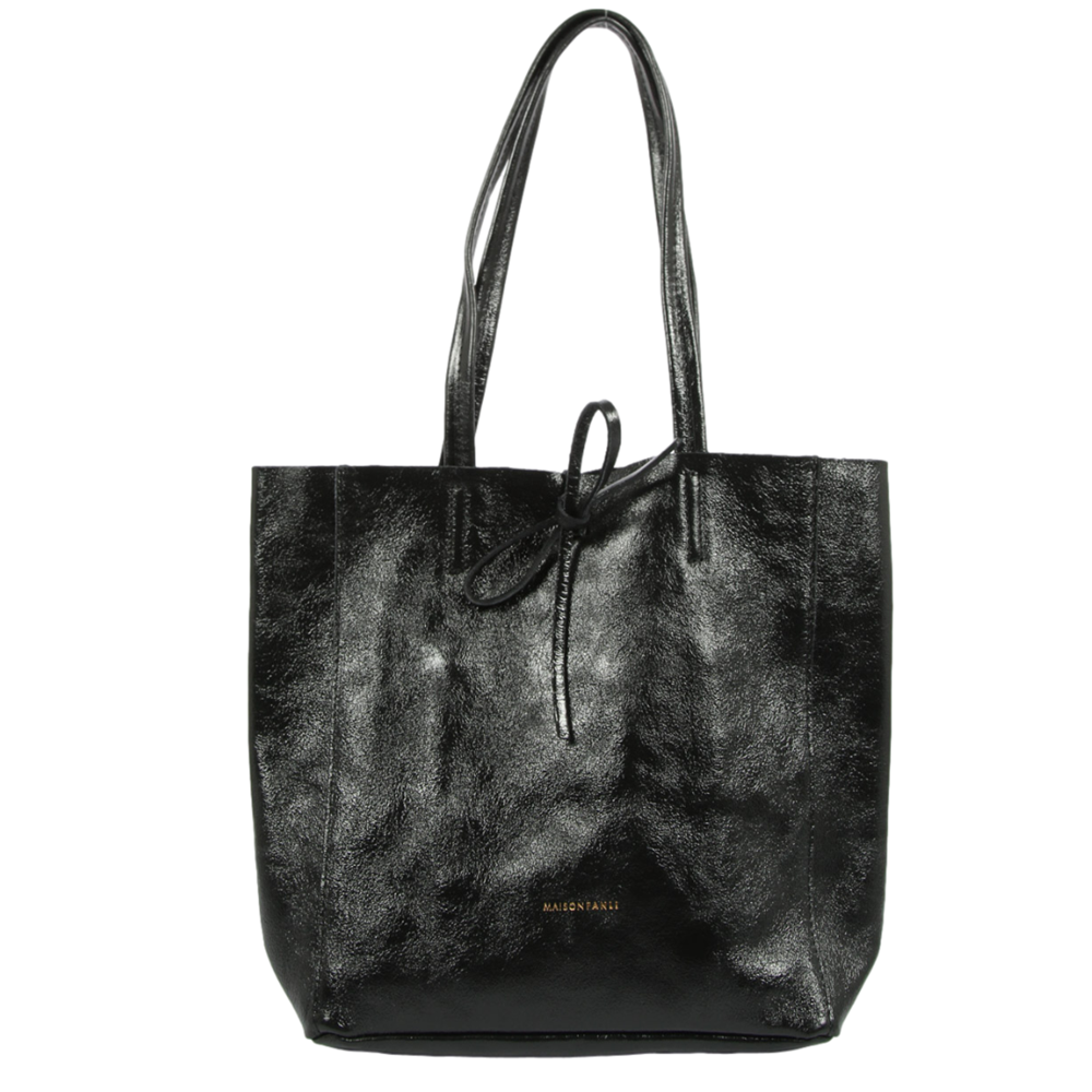 MAISON FANLI - Medium Tote METALLIC MIDNIGHT