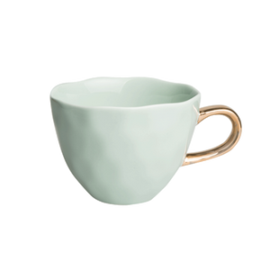 UNC-Good Morning Coffee Cup Celadon -d.8.5 cm