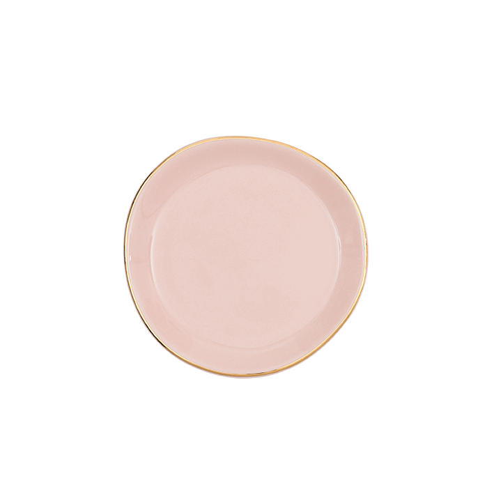 UNC- Good Morning Small Plate Old Pink, Ø9 cm