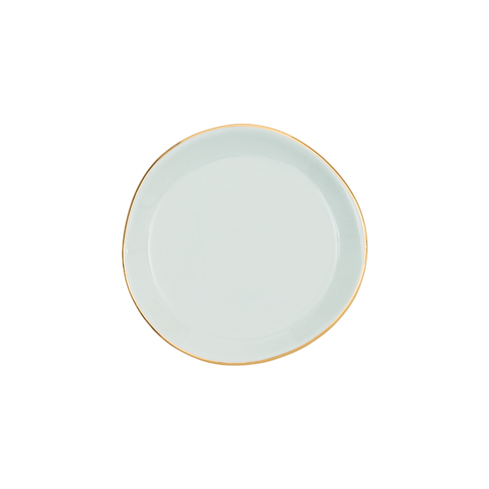 UNC- Good Morning Small Plate Celadon, Ø9