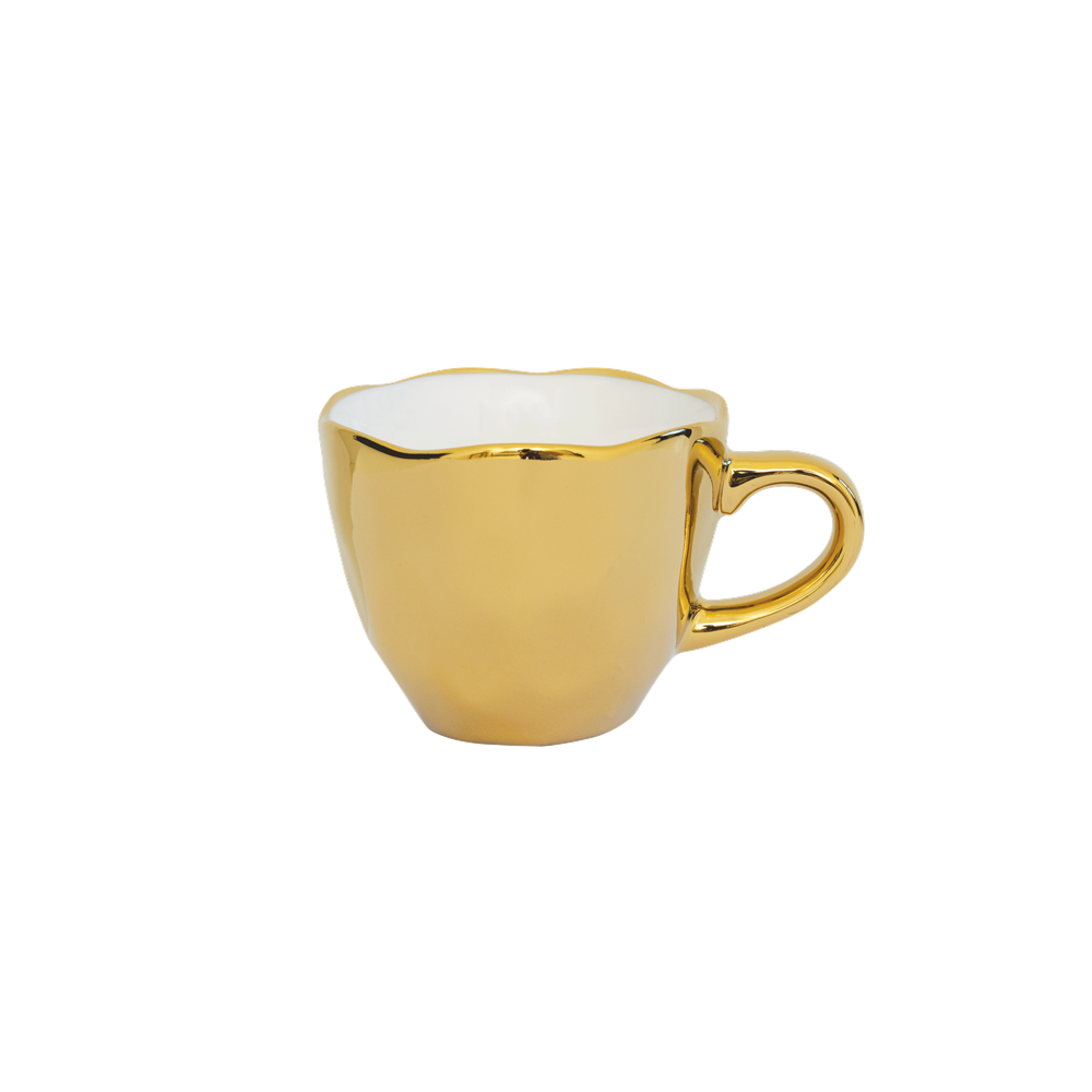 UNC- Good Morning Cup Espresso Gold - Ø 6.3 cm