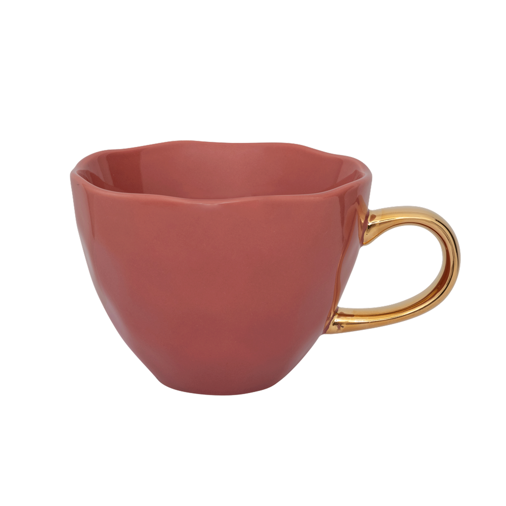 UNC-Good Morning Coffee Cup Brandied Apricot- d.8.5 cm