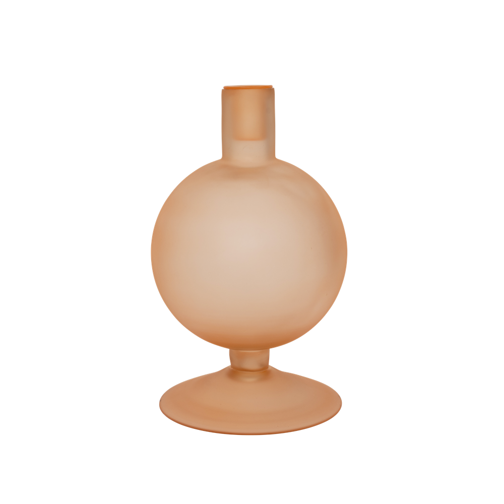 ?UNC- Candle Holder Sopra Peach Wip